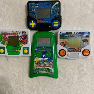 Four Handheld Video Games 1987-1989